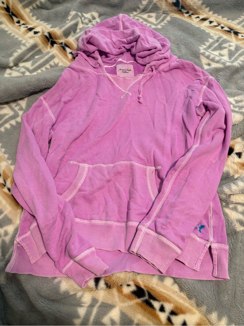 American Eagle Outfitters Lavender Pullover Hoodie